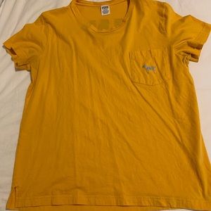 Mustard Victoria's Secret PINK shirt